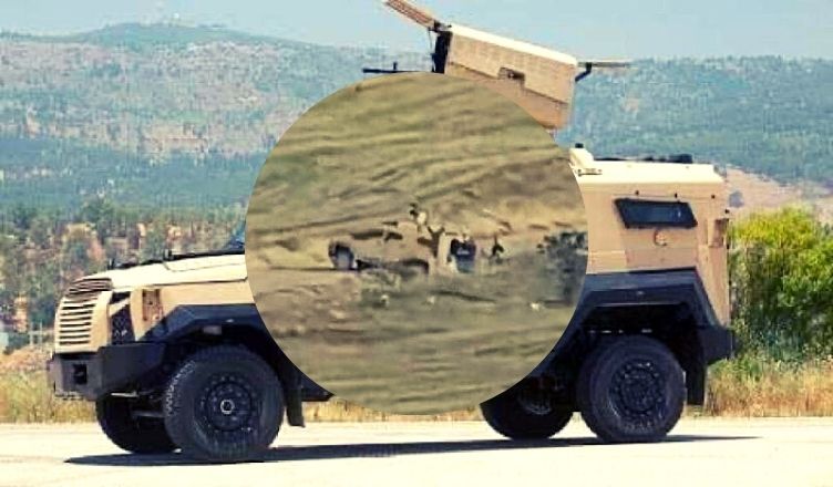 ՊԲ-ն մարտի դաշտում ոչնչացրել է իսրայելական արտադրության Sandcat զրահամեքենա