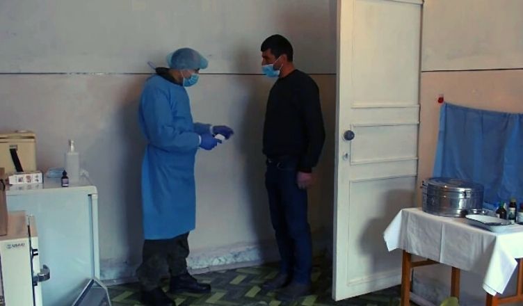 Ռուս խաղաղապահների բուժանձնակազմի աշխատանքը Լեռնային Ղարաբաղում